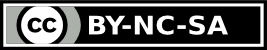 Logo licence Creative Common : BY-NC-SA
