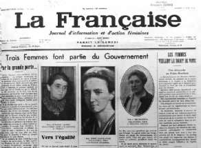 Le journal La Française