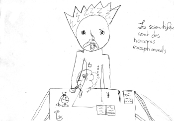 Dessin d'Andréa, CM2